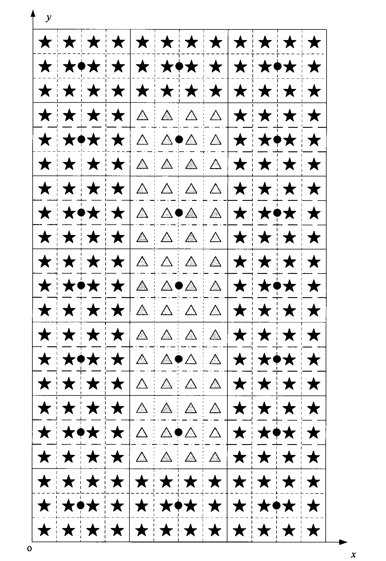 Estimation method for structure low-frequency radiation sound power under vibration distributed undersampling condition