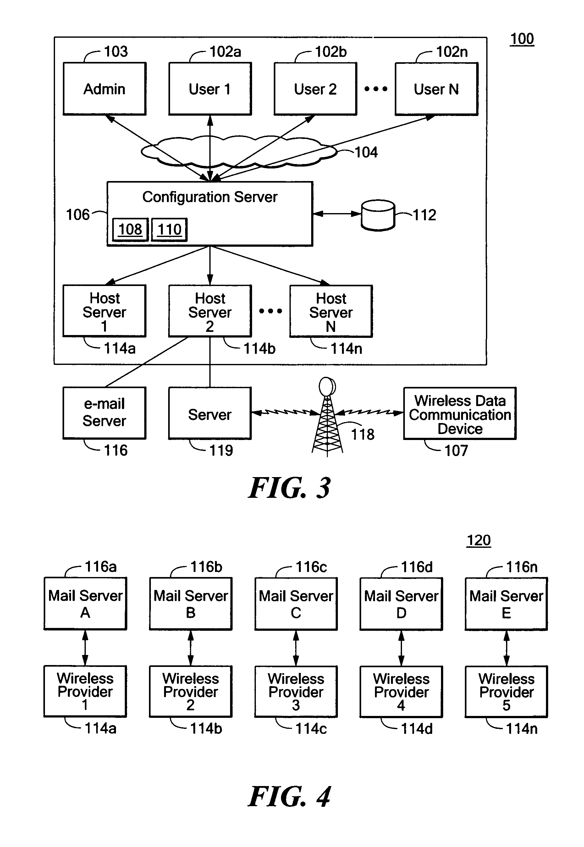 Apparatus and method for provisioning wireless data communication devices