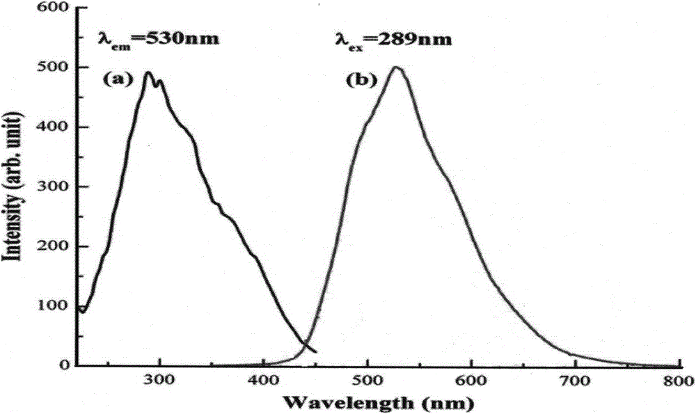 Europium ion activated silicon phosphate green fluorescent powder and its preparation method