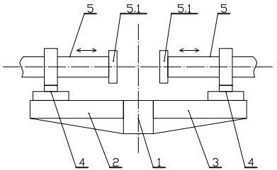 A Horizontal Rotation Mechanism Applicable to Off-Position Movable Hinge Seat of Hanging Net Rod