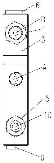 Emergency high-pressure hydraulic control one-way valve