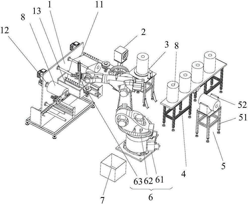 Automatic film connection system for plastic films