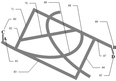 Wireless charging belt system for providing charging, positioning, navigation and automatic driving for electric vehicle