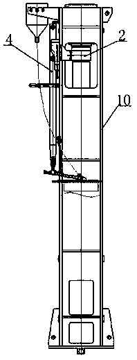 Hydraulically driven mechanical powder molding machine