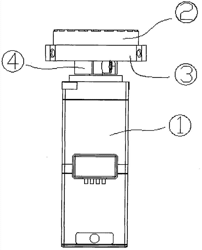 Reversing device for electronic components