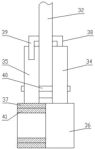 Cable twisting-releasing and surface cleaning movable trolley