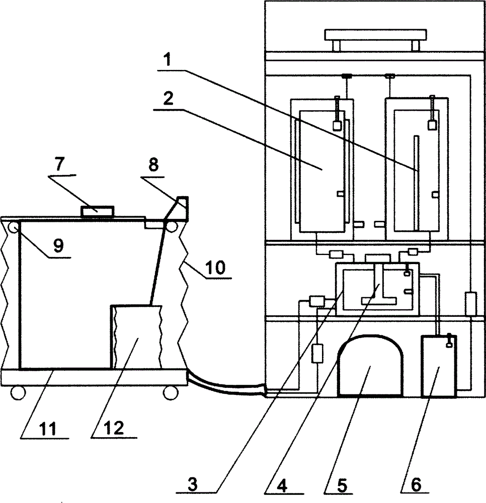 Gradient heating and cooling adjuvant therapy system for cold