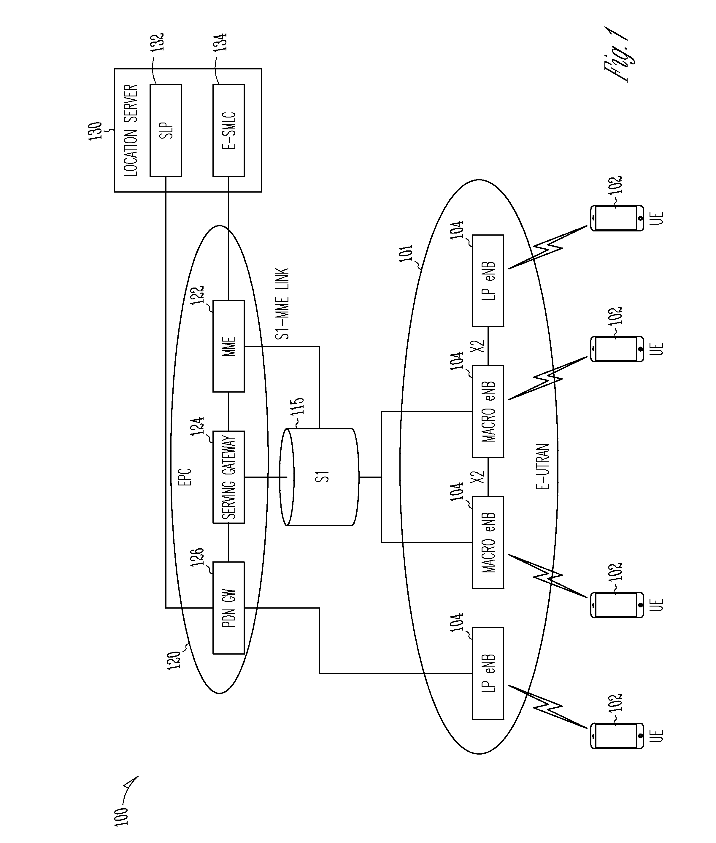 Lte-a systems and method of drs based positioning