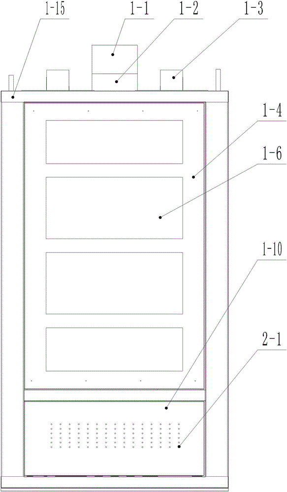 Cabinet type sprouting vegetable cultivation apparatus