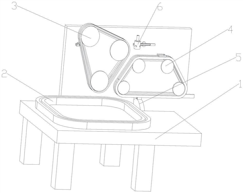 Full-automatic vacuum packaging unit for chicken feet