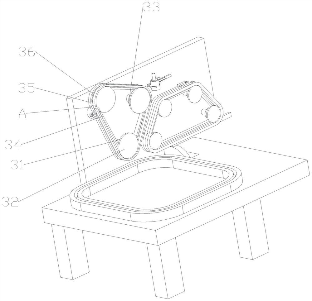 Full-automatic vacuum packaging unit for chicken feet