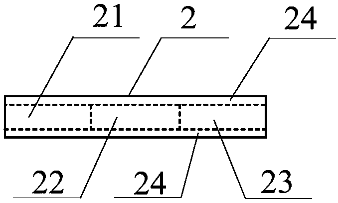 Needle-like heating electronic cigarette