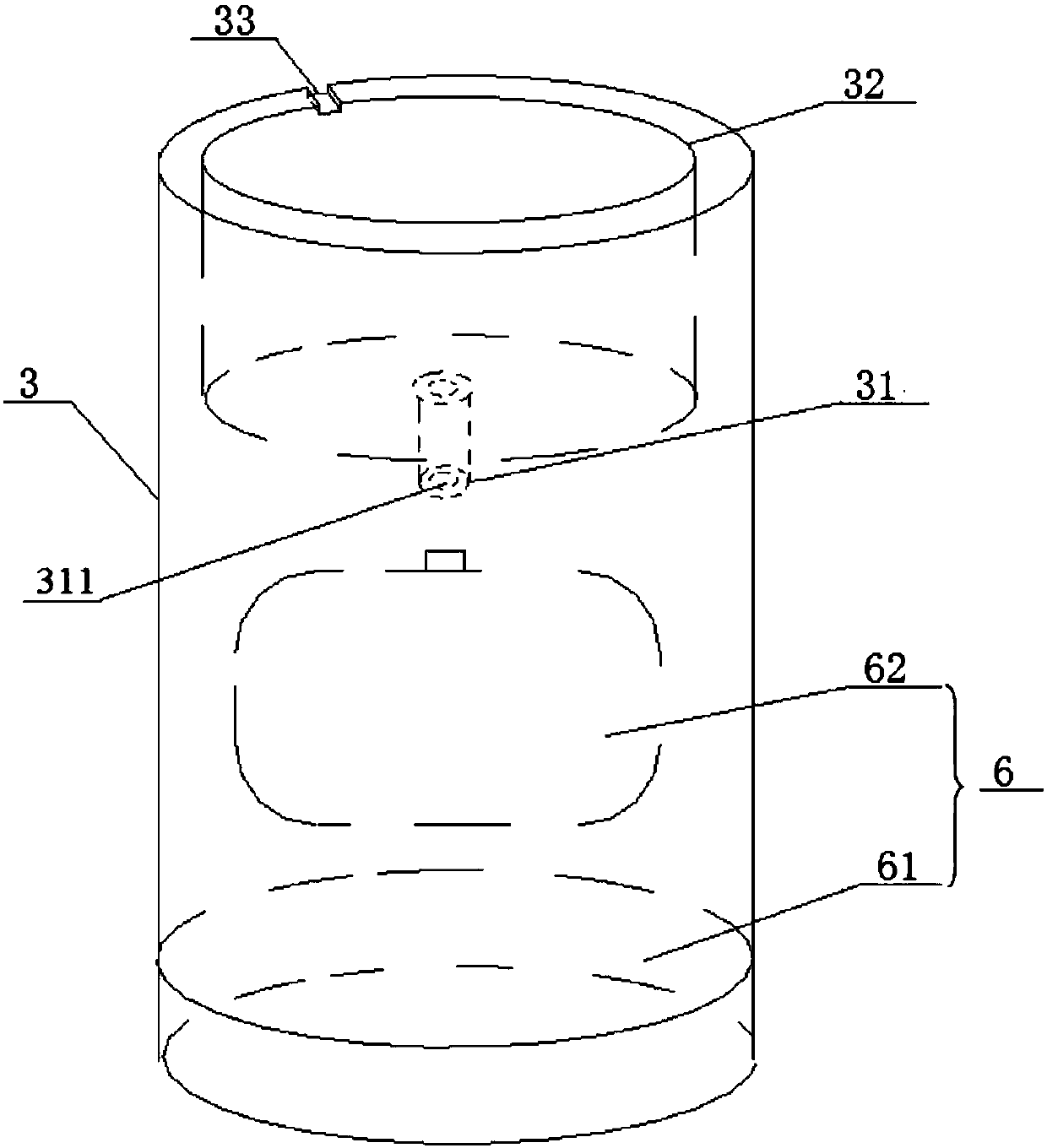 Needle-like heating electronic cigarette