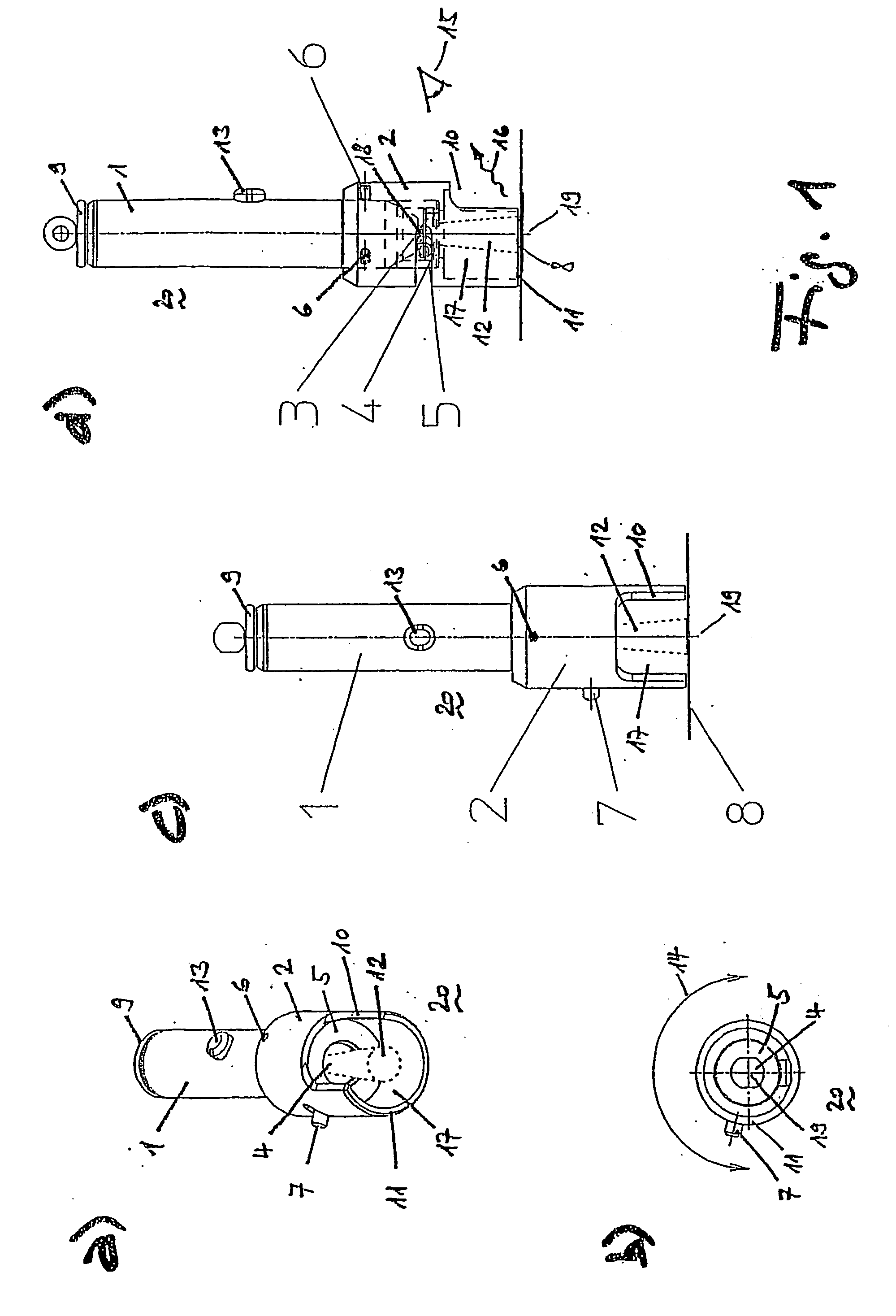 Device for verifying security features