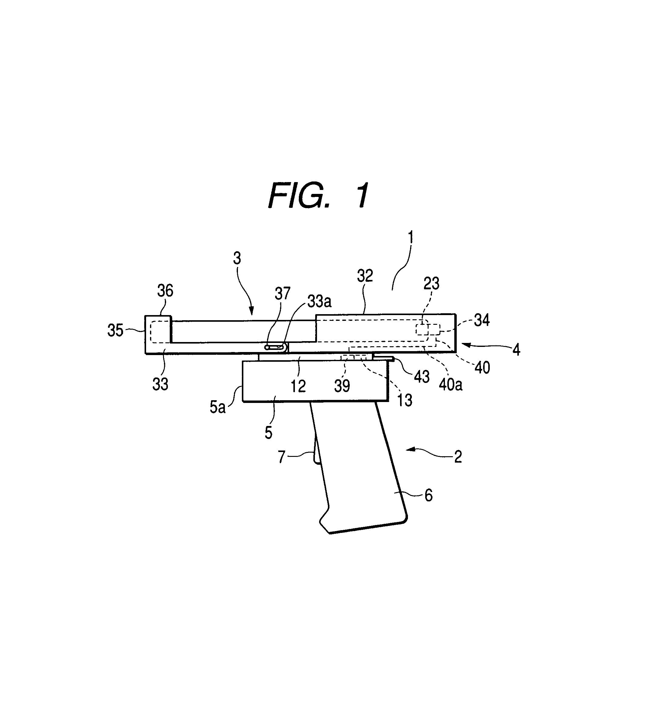 Inexpensive and easy-to-handle structure of optical information reading apparatus