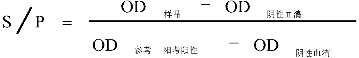 A kind of swine fever antibody detection system and preparation method thereof