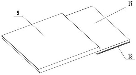 Light following type solar photovoltaic panel and solar power generation equipment