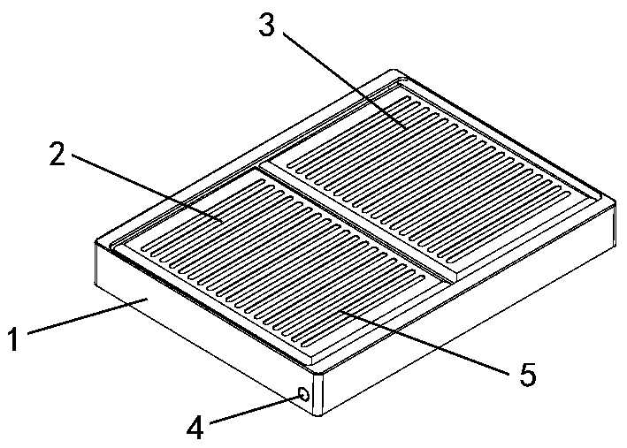 Stepping vibration device