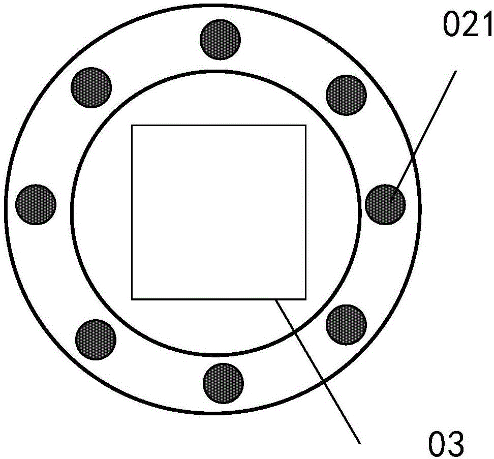 Iris identification module group and iris identification system