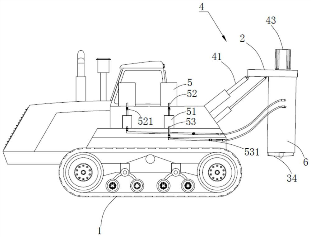 Automatic pit digging and soil making machine