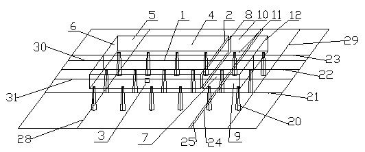 Method for manufacturing buoyancy tanks of semi-submerged ship