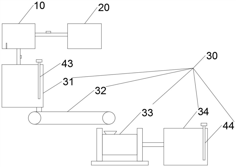 Preparation method and system of efficient coagulant