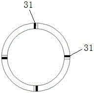 Sampling method and sampling device for original state sandy soil