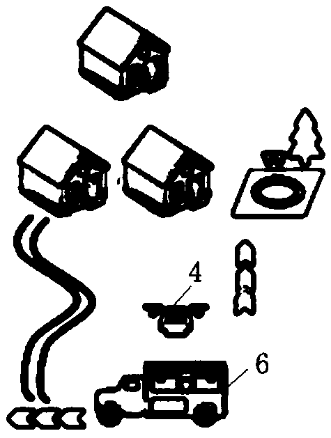 Smart logistics space-ground collaborative system control method