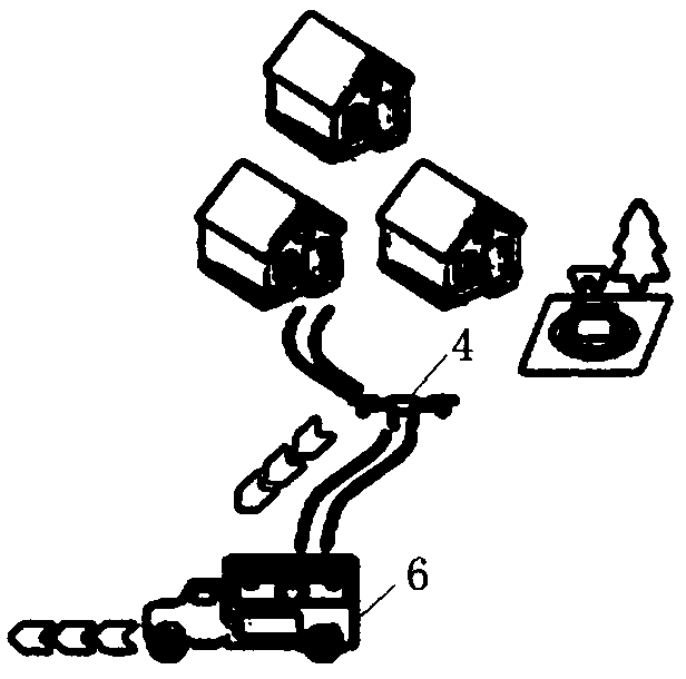 Smart logistics space-ground collaborative system control method