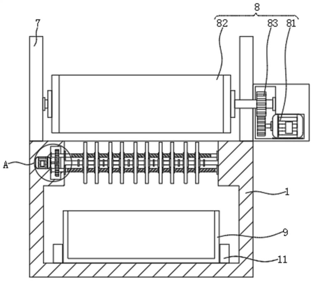 A tablet separation system with intelligent tablet recognition and automatic distance adjustment