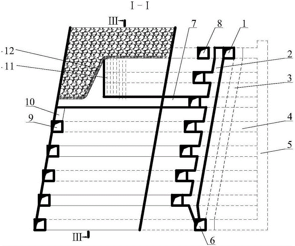 Sublevel caving collaborative mining method with flexible isolating course as artificial roof