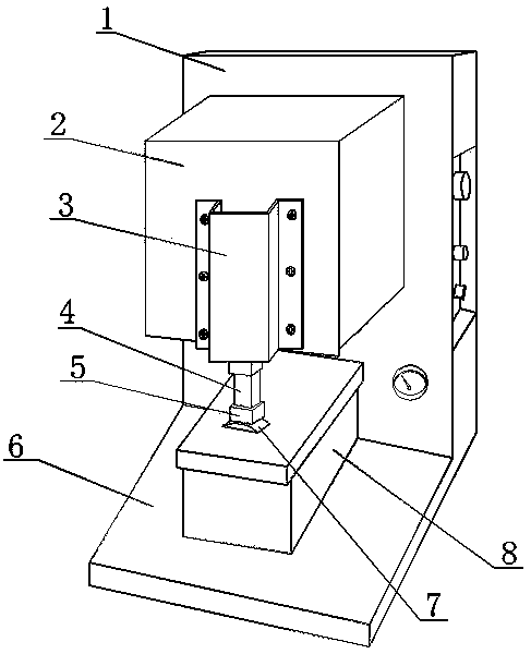 A leveling machine