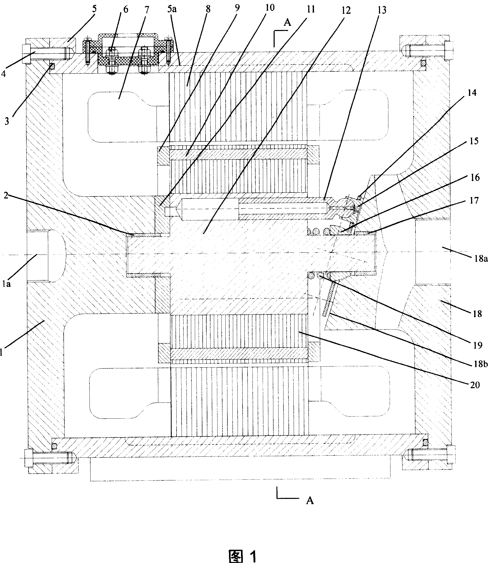 Hydraulic engine plunger pump