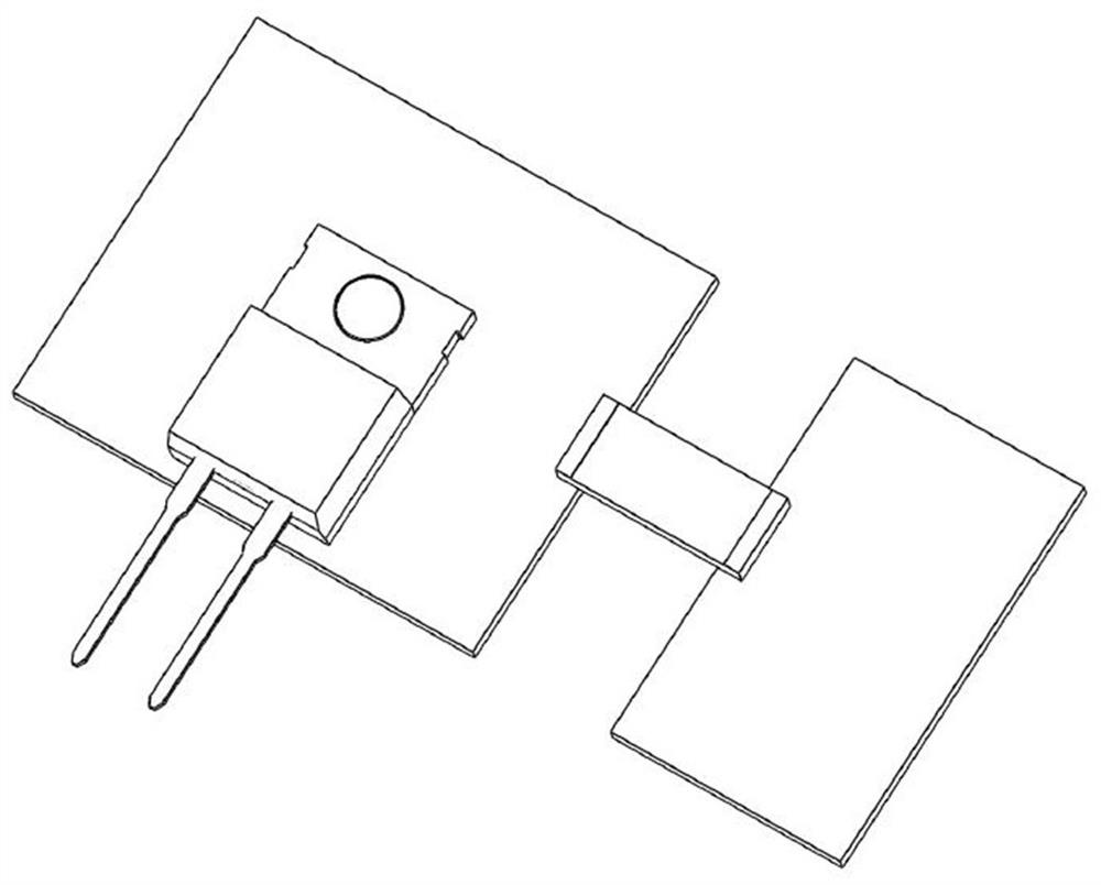 CVD diamond heat conduction jumper wire and preparation process