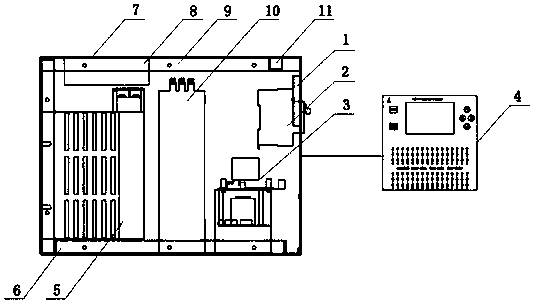 Intelligent micro-grid electric energy quality distributed-type control device