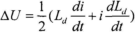 Giant magnetostrictive micro-displacement self-sensing driving method and actuator