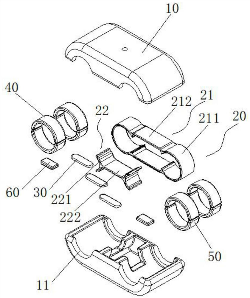 A monitoring front end and monitoring device for transmission lines