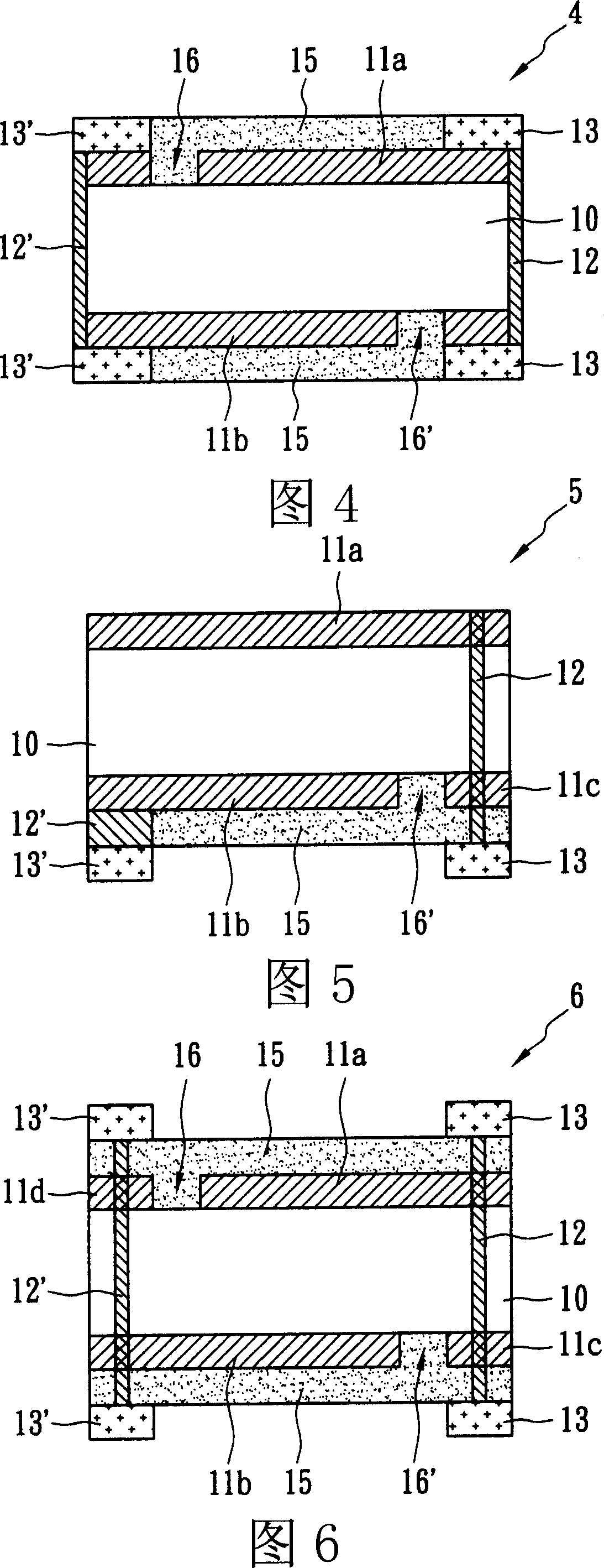 Surface adhesion type overcurrent protection element