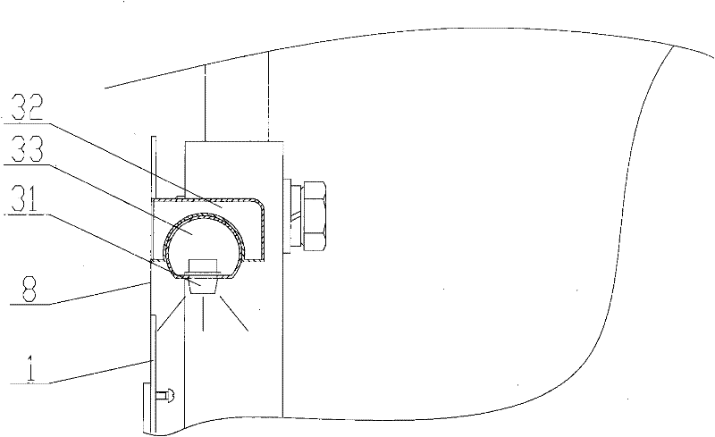 Instrument console for underground engineering vehicle cab