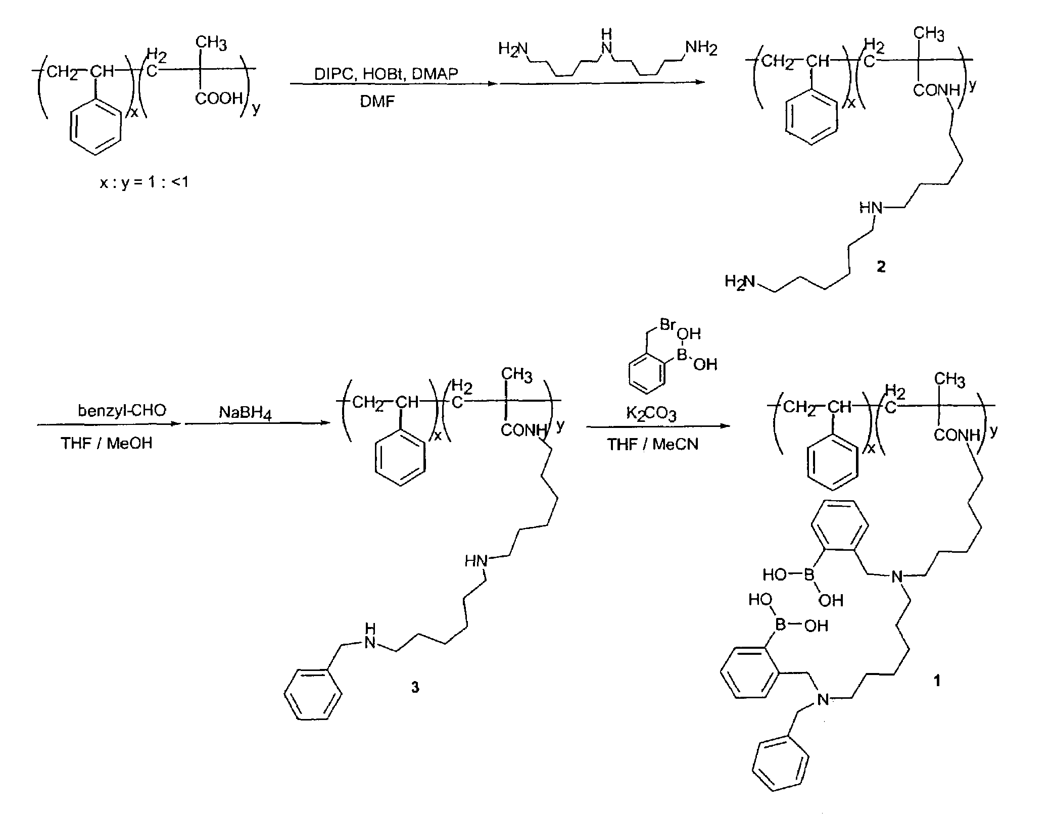 Sensor system for saccharides