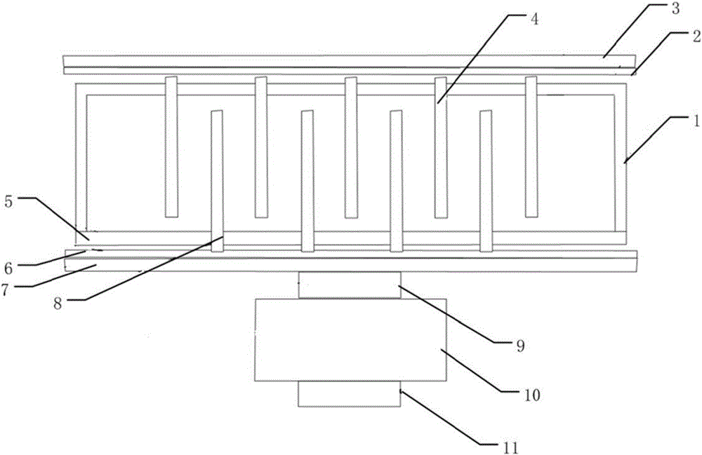 Capacitance sensor-based strain test device of magnetic shape memory alloy