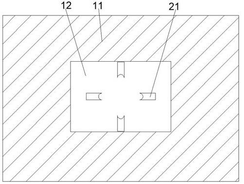 Building steel pipe quantitative welding device