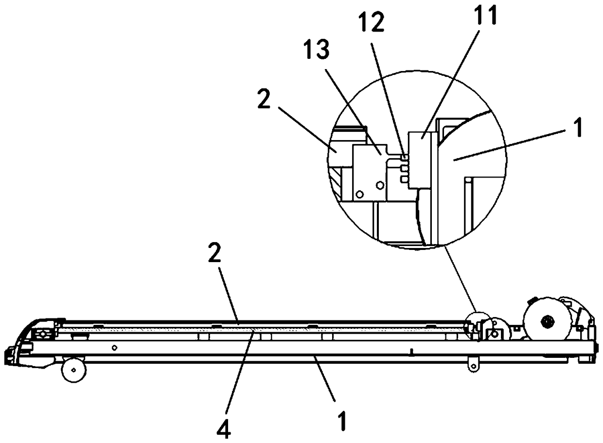 Airbag type self-adaptive treadmill