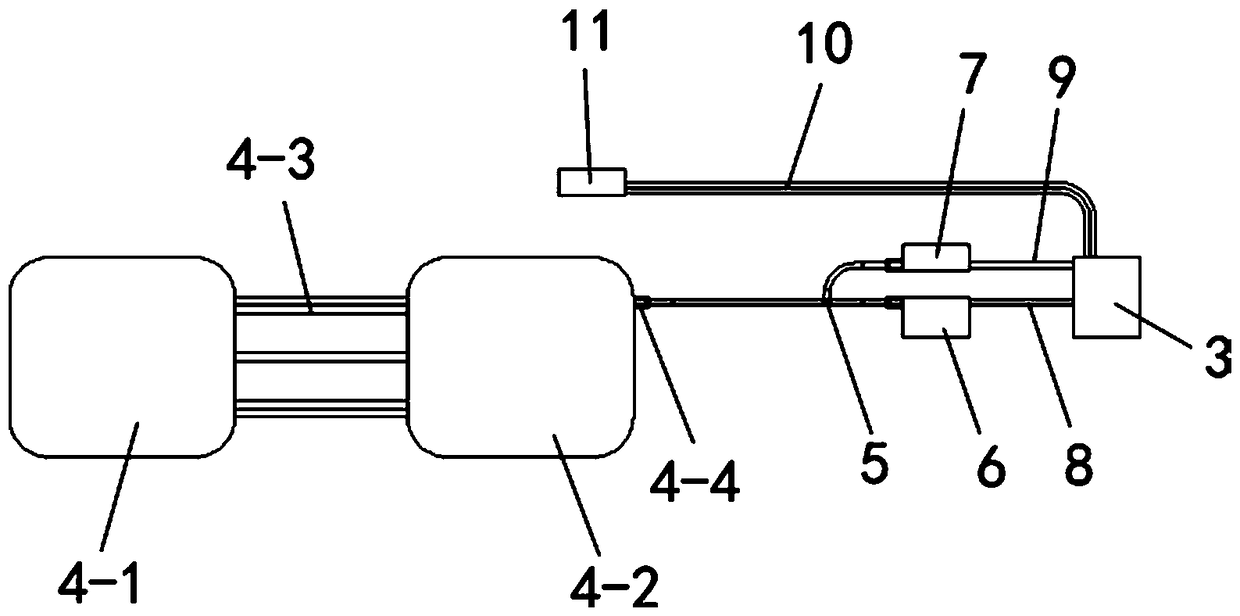 Airbag type self-adaptive treadmill