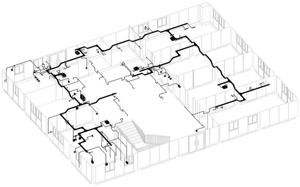 Intelligent building elastic internet-of-things comprehensive control system