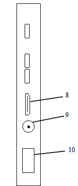 Mobile phone with video monitor tester functions