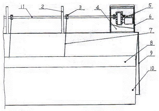 Safety protection and antitheft limiting emergency stop device of roller blind of greenhouse