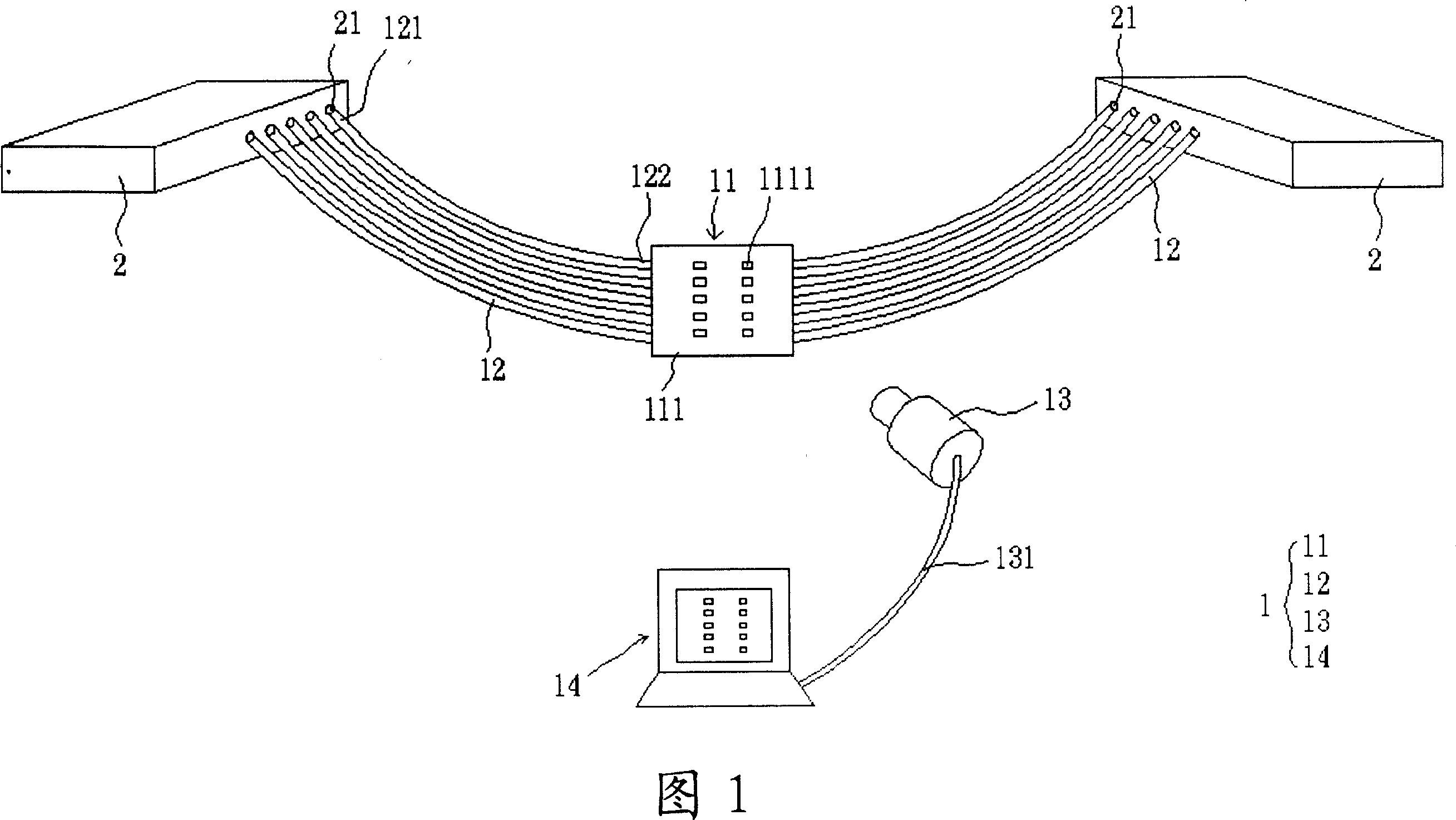 Electronic device detecting system and electronic device detecting method