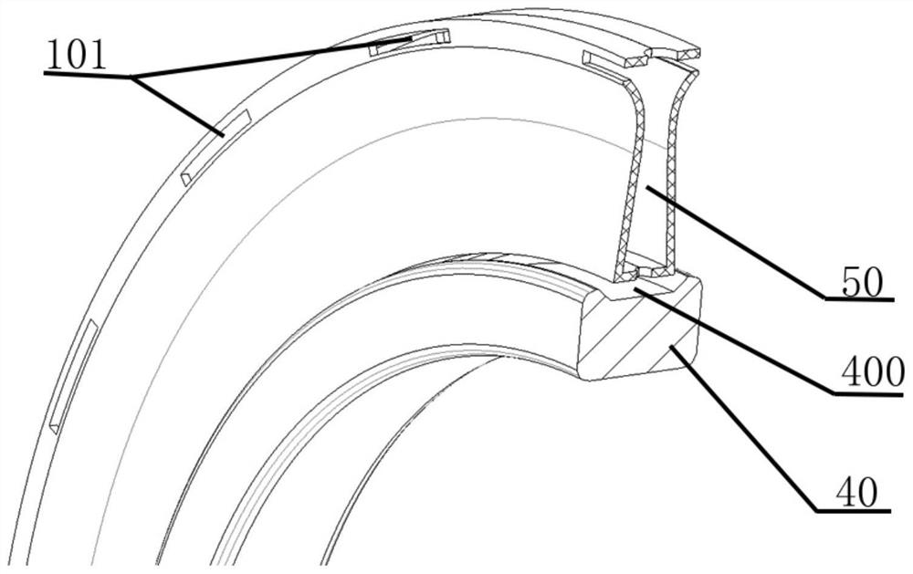 Tapered roller bearing and grease collecting device