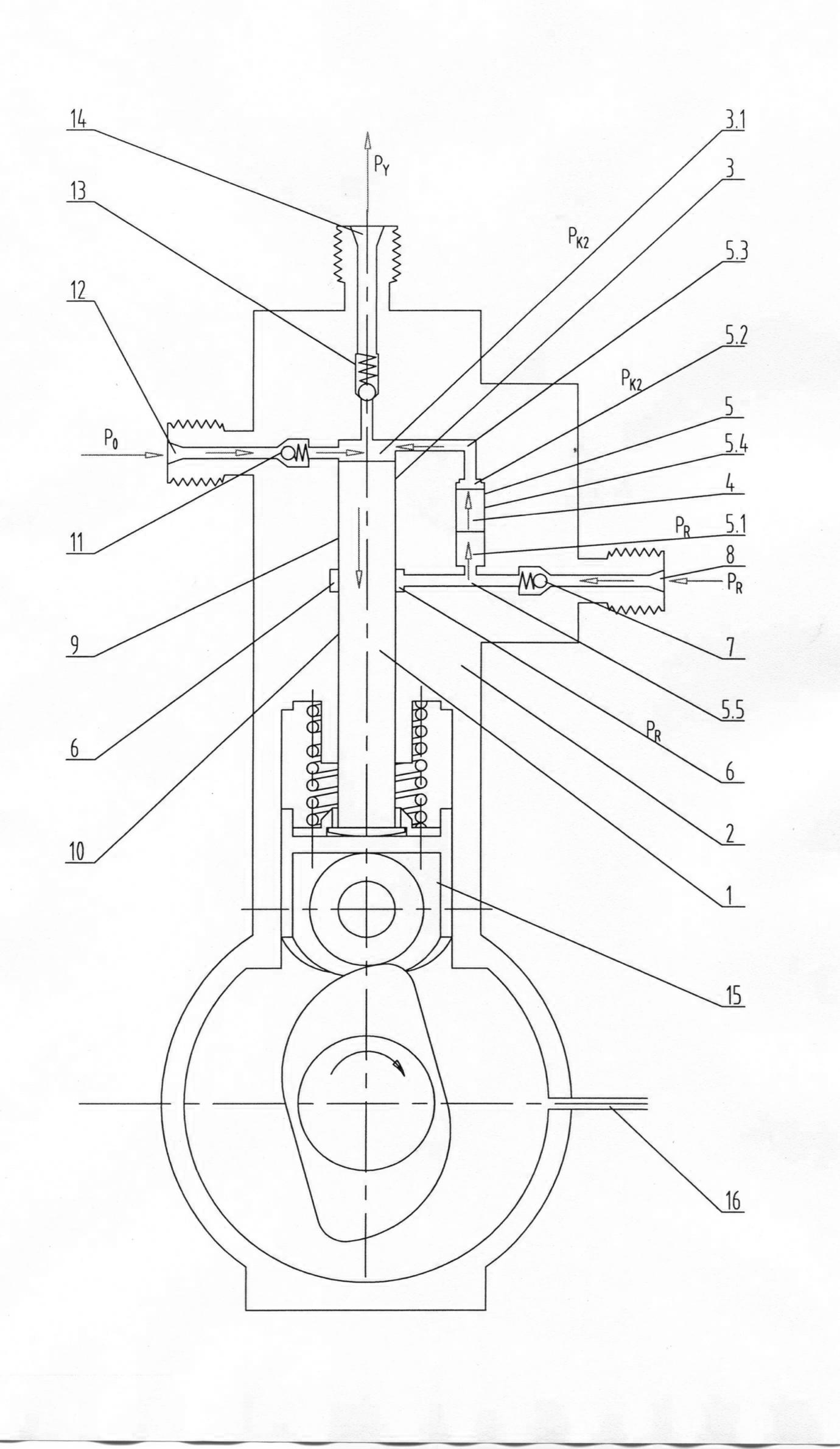 A sealing and lubricating structure for the plunger of an ultra-high pressure plunger pump